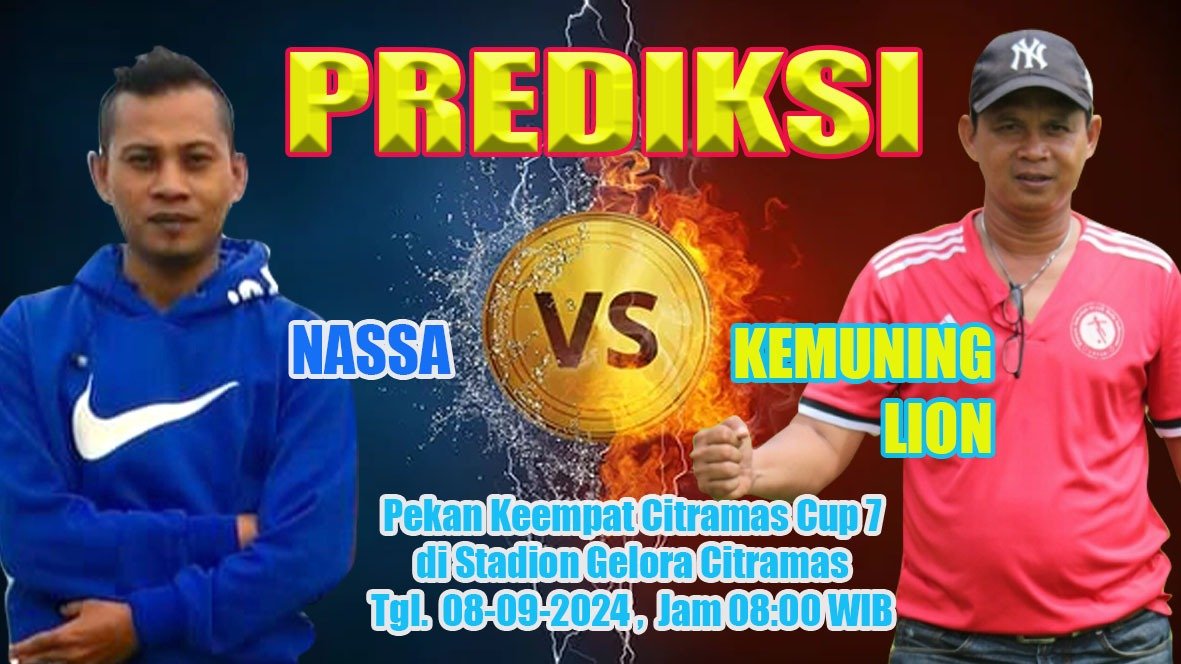 Nassa FC Makin Termotivasi, Kemuning Lion Lebih Agregat