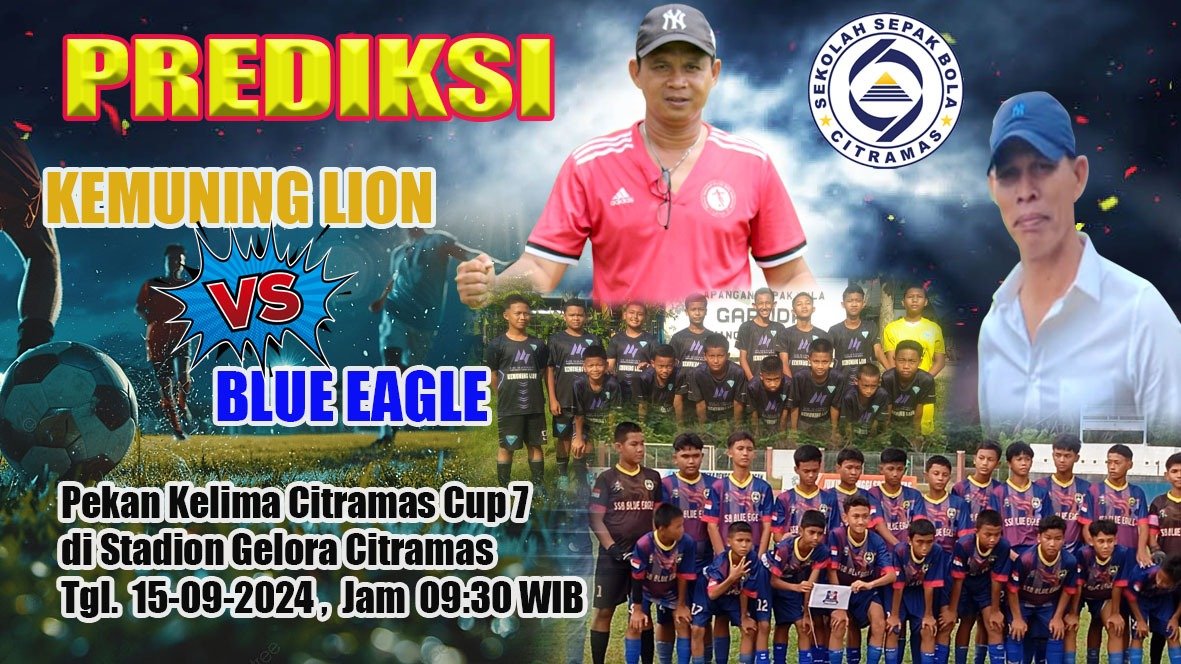 Dua Tim Masih Berpeluang, Kemuning Lion vs Blue Eagle