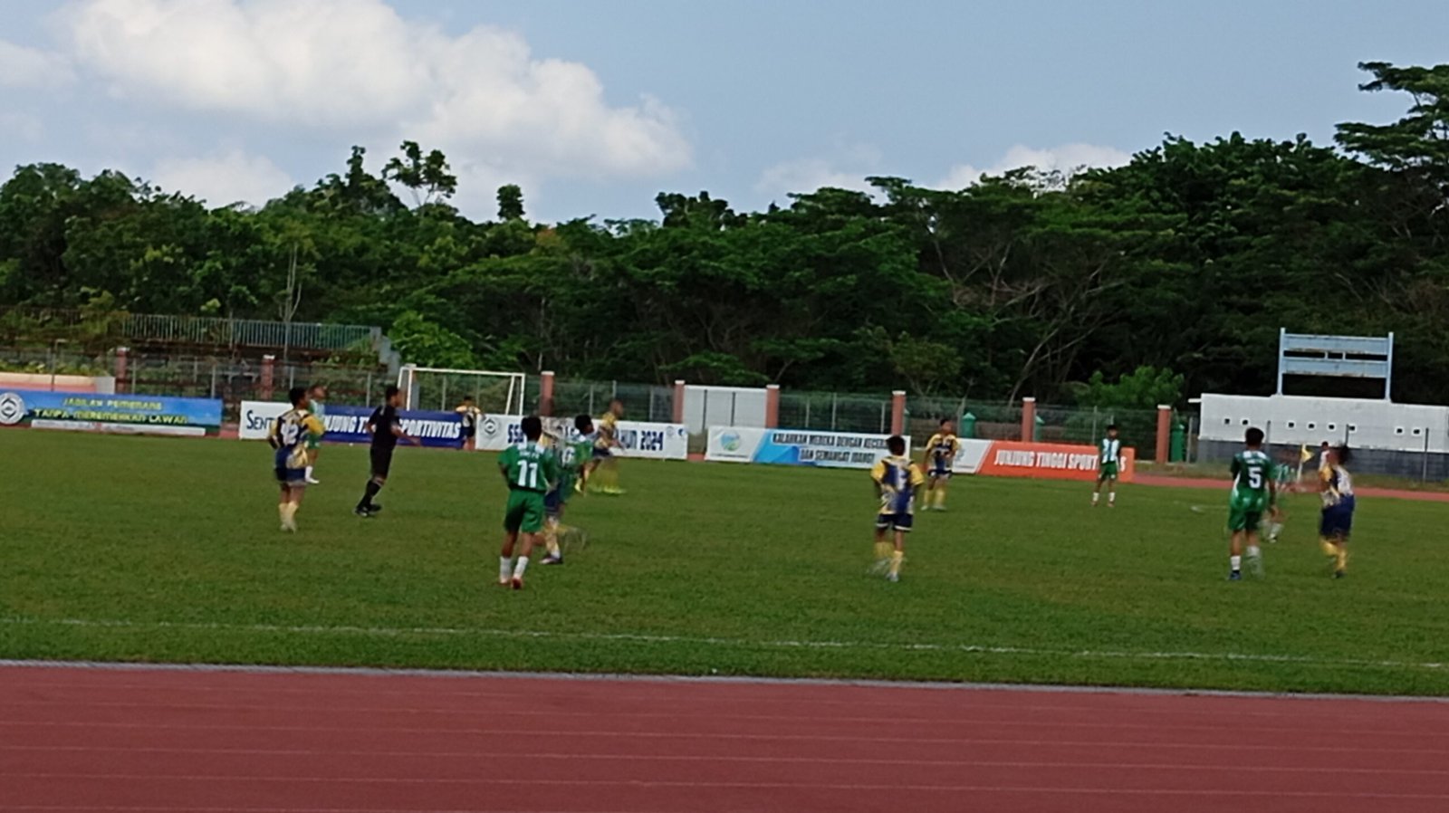 Citramas Blue vs GBC FC Saling Serang, Babak Pertama Imbang 1-1