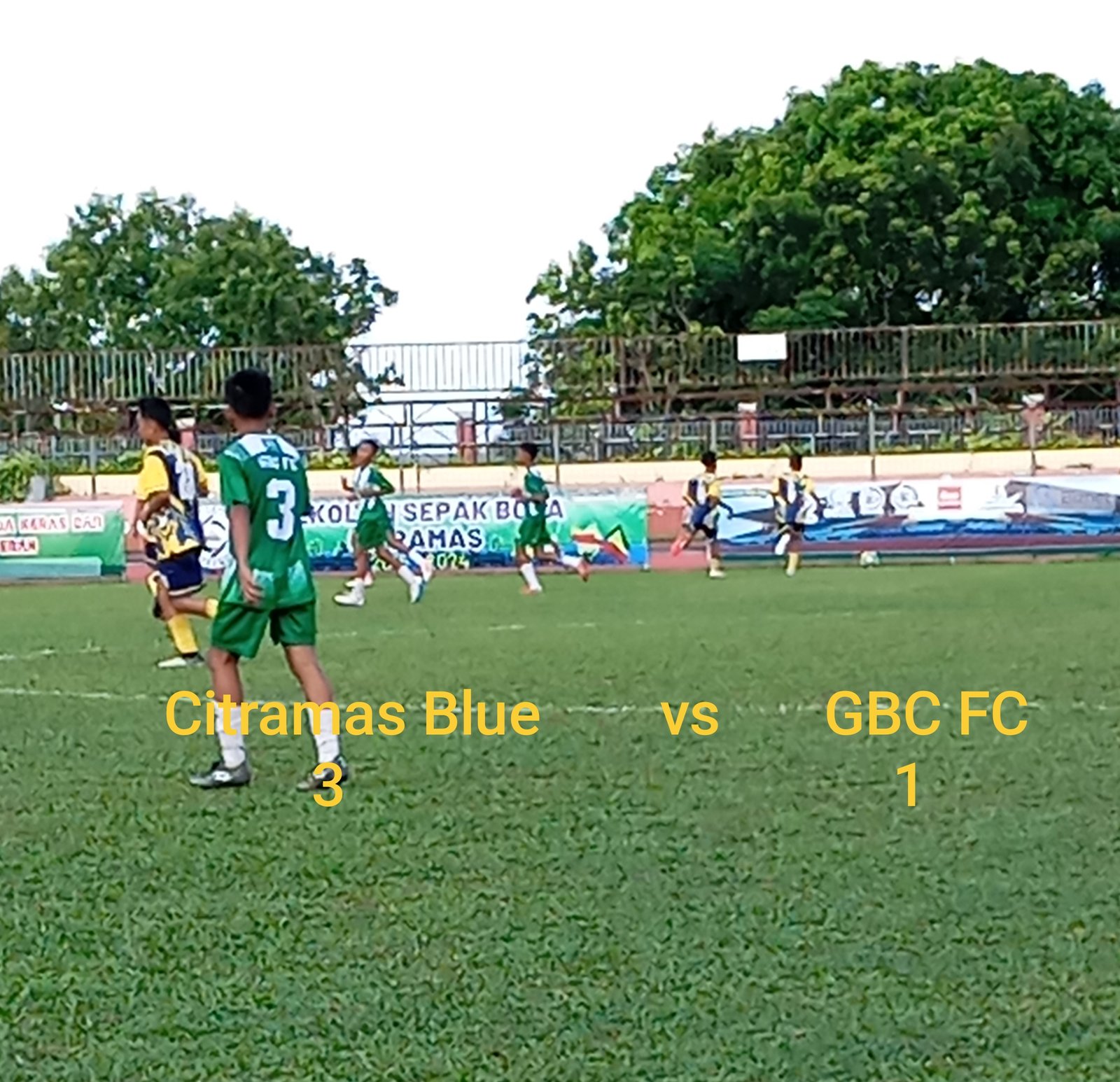 Citramas Blue Balas Hasil Seri, Tundukkan GBC FC 3-1