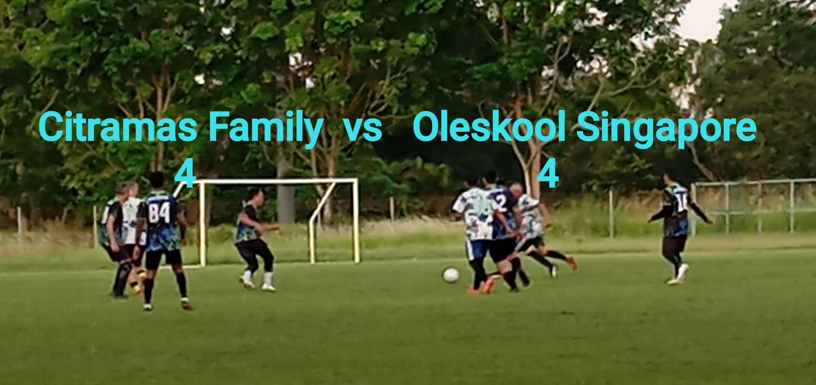 Hujan Gol di Laga Oleskool vs Citramas Family